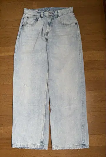 ZARA 와이드 레그 데님 EUR38