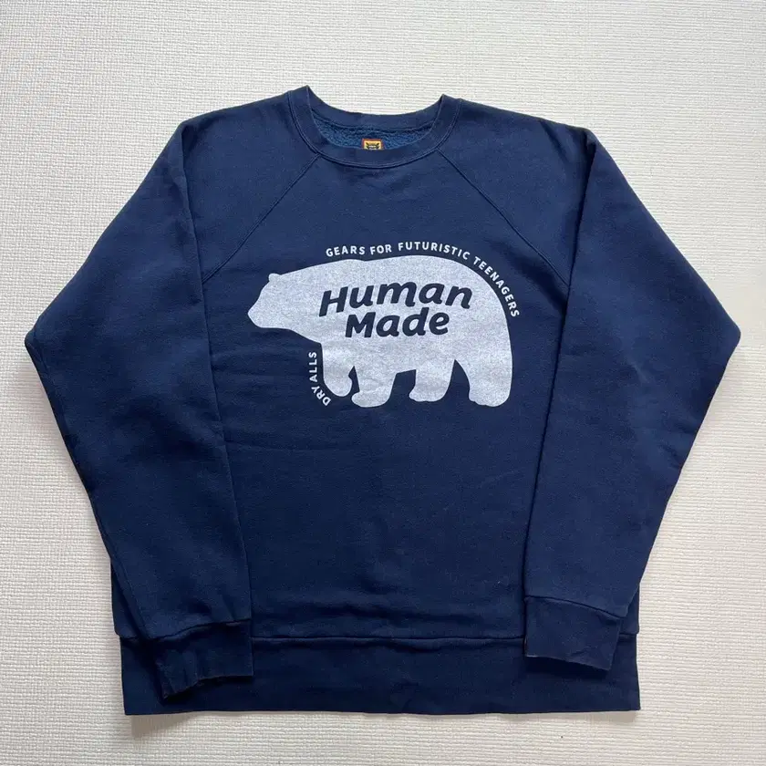 Human made CREWNECK SWEATSHIRT 2XL ネイビー Human made CREWNECK SWEATSHIRT 2XL ネイビー HUMAN MADE