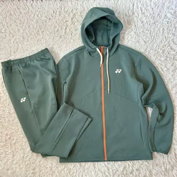 새상품급 YONEX 셋업 트랙수트 후디&팬츠 XO 그린