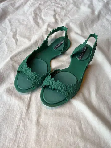 melissa 꽃무늬 샌들
