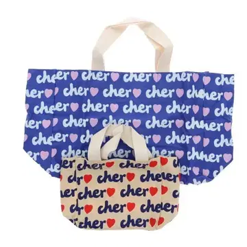 [ 잡지 부록 ] cher 에코백 세트 중, 소 2개 세트
