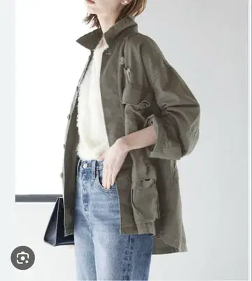 슬로브 이에나 로스코 BDU SHIRTS 블루종 밀리터리 자켓