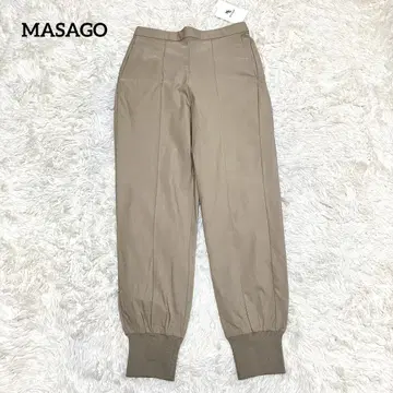 MASAGO 스트레치 트윌 백 기모 팬츠 QVC 에토프 M