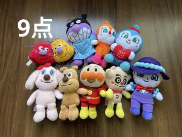 호빵맨 봉제 인형 세트