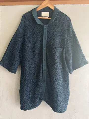 YOKE HERRINGBONE MESH SHIRT 사이즈 2