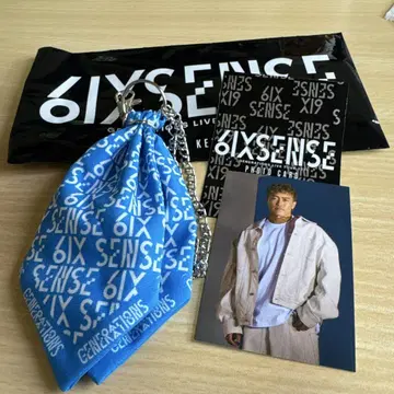 6IXSENSE 키링 포토 카드