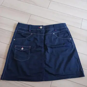[ Munsingwear 미니 스커트 네이비 ]