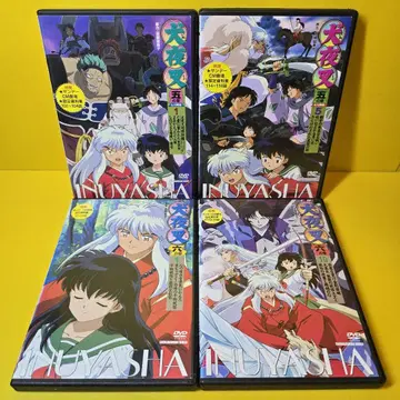 새상품 케이스 교환 이누야샤 5장 이누야샤 6장 DVD 전 18권 세트