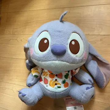 스티치 봉제 인형 후르츠 패턴