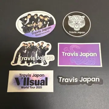 Travis Japan 왈츠 스티커 로고