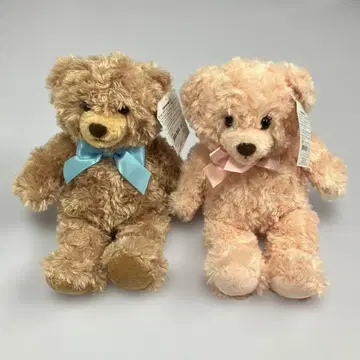 DAISO 캠페인 곰 봉제 인형 2개 세트 판매