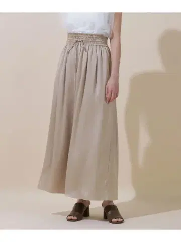 셔링 허리 새틴 팬츠 JILL by JILL STUART