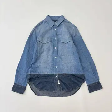 rag & bone 러그앤본 절개 데님 셔츠 사이즈 S