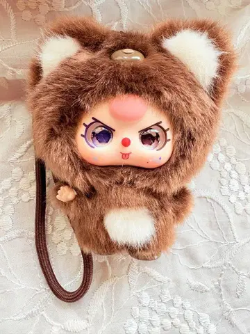 babythree 베이비쓰리 미니 봉제 인형 스트랩 곰돌이 본체만