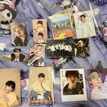 BTS 트레이딩 카드 엽서 정국 호석