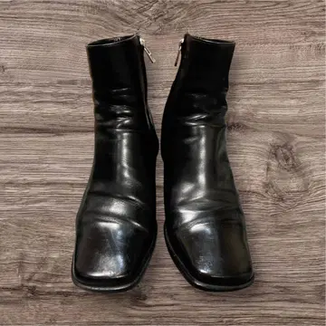 HIROFU 숏부츠 블랙 23cm