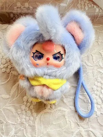 babythree 베이비쓰리 봉제 인형 스트랩 코끼리 본체만