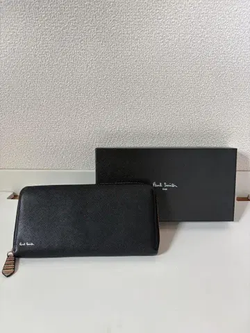 Paul Smith 블랙 가죽 장지갑