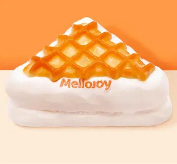 새상품 mellojoy 크림 와플 삼각 단품