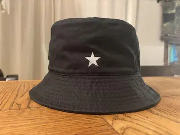 버킷햇 자수 별 스타
