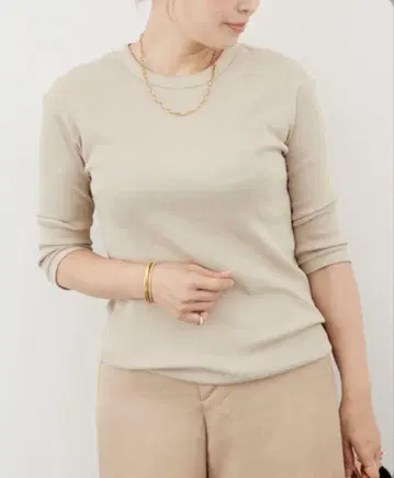 Deuxieme Classe dignity 티셔츠 베이지