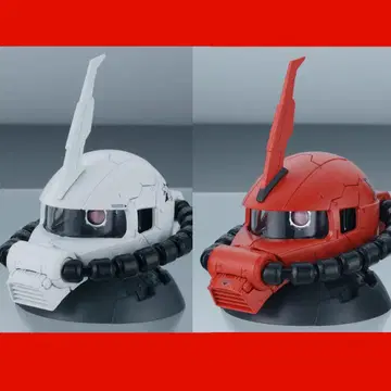 새상품 미조립 2개 EXCEED MODEL ZAKU HEAD 2