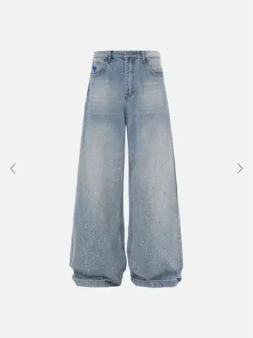 AELFRIC EDEN 비즈 와이드 레그 데님 34