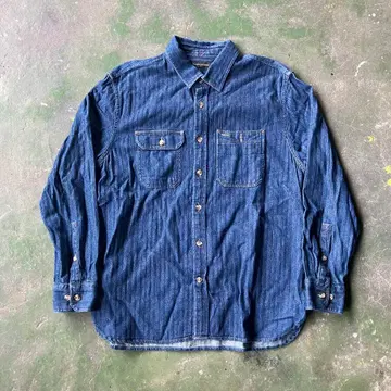 BANANA REPUBLIC 샴브레이 셔츠 데님.