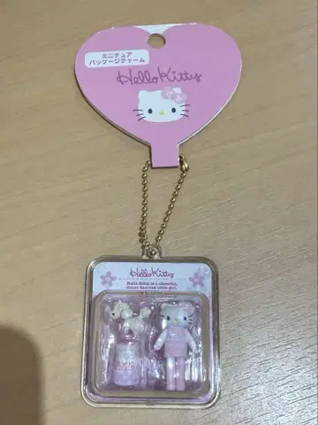 산리오 미니어처 패키지 참 키티