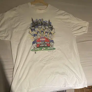 시카고 컵스 Wrigley Field 티셔츠 1996년 제조