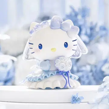 산리오 로맨틱 웨딩 피규어 헬로키티