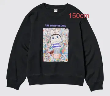 유니클로 러브브 UNIQLOPOPMART 트레이닝복 블랙 150