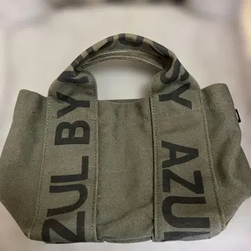 AZUL BY MOUSSY 카키 토트백