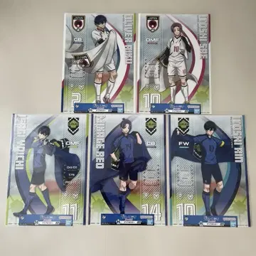 제일복권 블루 록 꿈의 연쇄 클리어 포스터 5장 묶음 판매