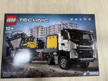 LEGO 테크닉 42175 볼보 FMX 트럭과 EC30 굴착기