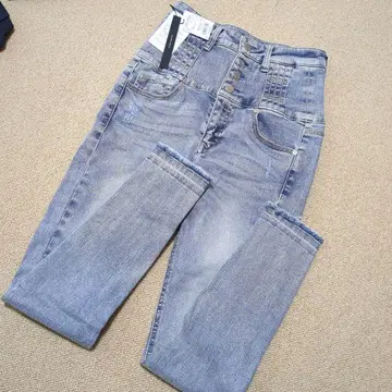 EMODA DENIM 하이웨스트 스키니 데님