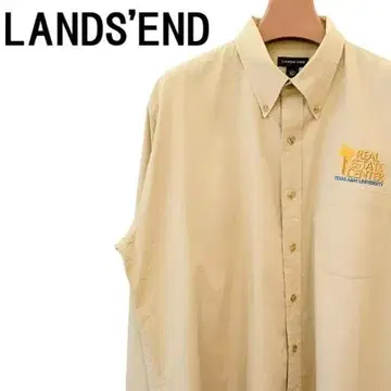 LANDS'END 긴팔 워크 셔츠