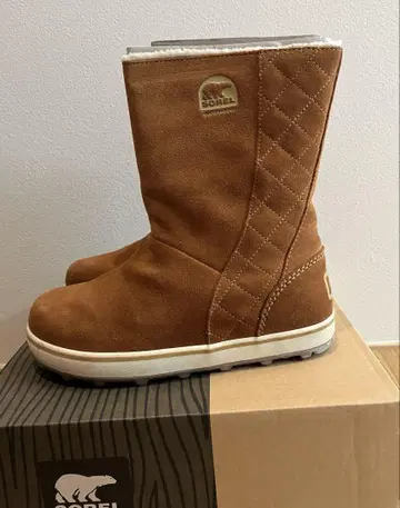sorel 여성용 스노우 부츠 베이지 24cm