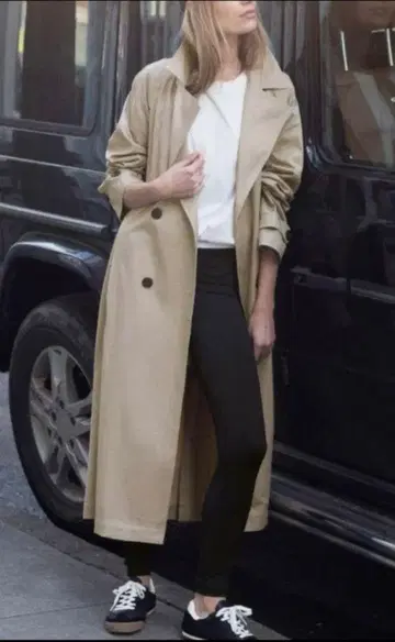 [새상품급] ZARA 벨트 클래식 트렌치코트 S사이즈