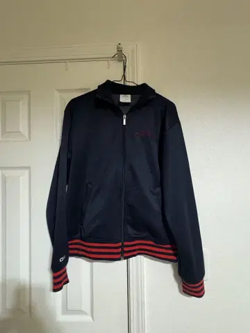 adidasEST. 1949 네이비 집업 트레이닝복