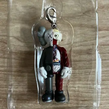 레어 OriginalFake 키체인 인체 모형 KAWS