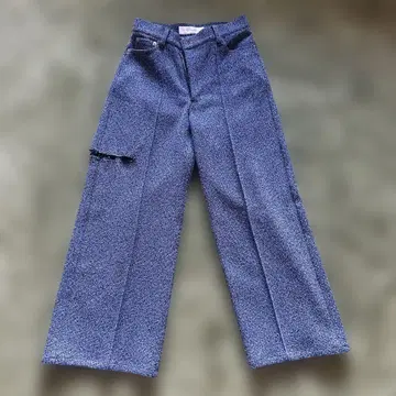 LE CIEL BLEU 블루 와이드 팬츠