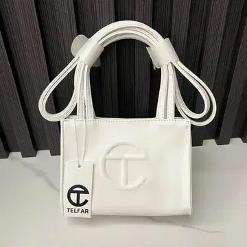 Telfar 스몰 숄더백 화이트 S