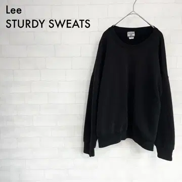 [ 90년대 USA제 ] Lee 맨투맨 블랙 M sturdysweats