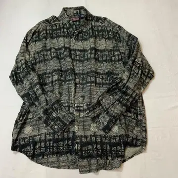 ROUNDTREE & YORKE 긴팔 셔츠 레이온 셔츠 XL