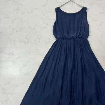 allureville 일본제 슬리브리스 플레어 무릎 기장 원피스 2