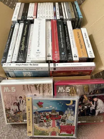 King & Prince DVD & CD 세트