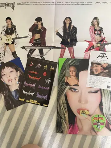 aespa The 6th mini album Rich man 타워 레코드