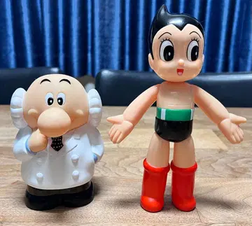 아톰 오차노미즈 박사 피규어 2세트 소프트 비닐 테즈카 프로덕션