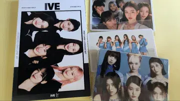 IVE 포토 카드 메모 엽서 스티커 세트